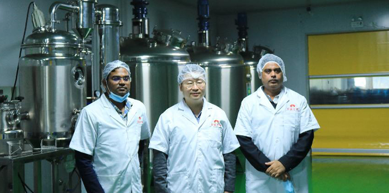  Indian clients visited BOLAIKE in Jiangsu to inspect freeze-drying equipment for specialty foods such as curry, and reached a preliminary purchase agreement.